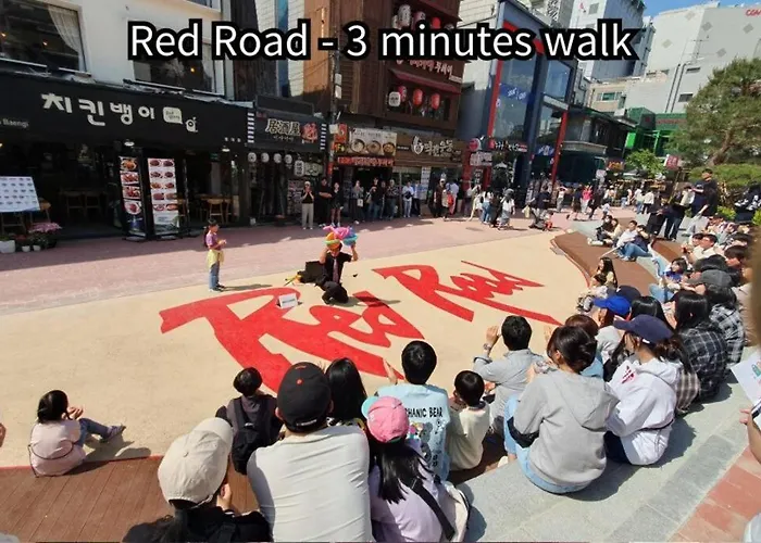 Appartement 3 4 Queen Beds 홍대역 도보 3분